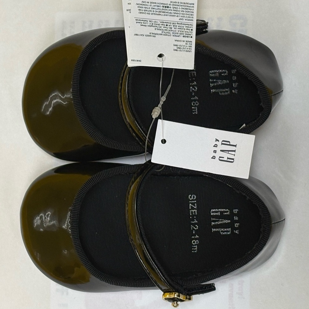 Black Baby Shoes